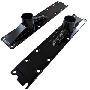 94.5-98.5 7.3L CNC Fabrication Billet Plenums - Black