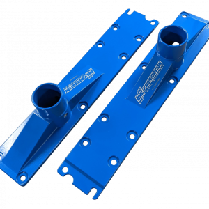 94.5-98.5 7.3L CNC Fabrication Billet Plenums - Blue