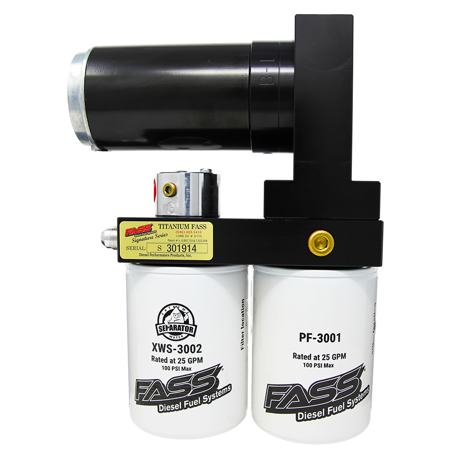 FASS TSN16140F110G Titanium Signature Series Diesel Fuel System 140F 110GPH 16'-19' Nissan Titan